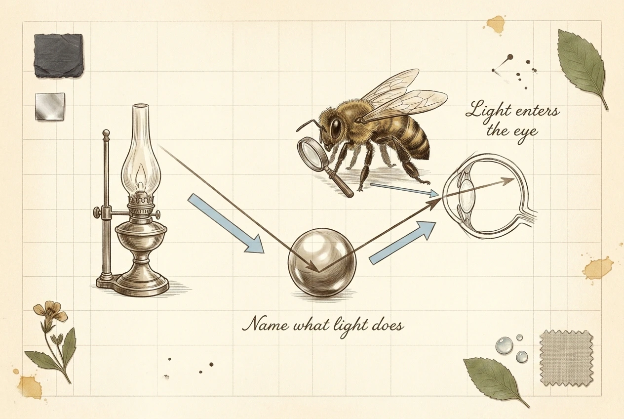 PSLE Science Light Keywords for OEQ Answers